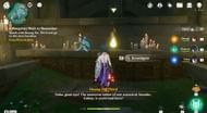 Tour the hall with Huang the Third (Image via HoYoverse)